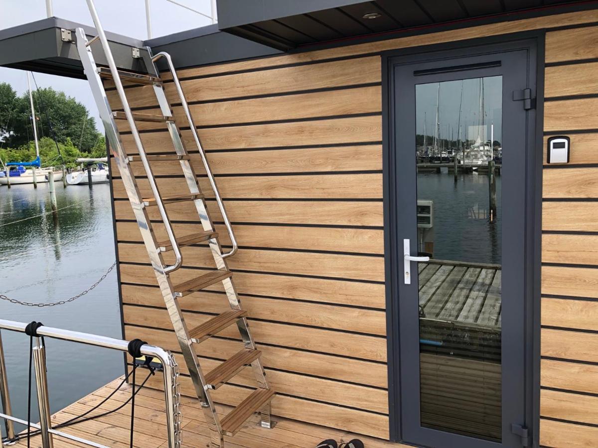Hotel Hausboot-Lafe Flensburger Foerde Egernsund Exterior foto