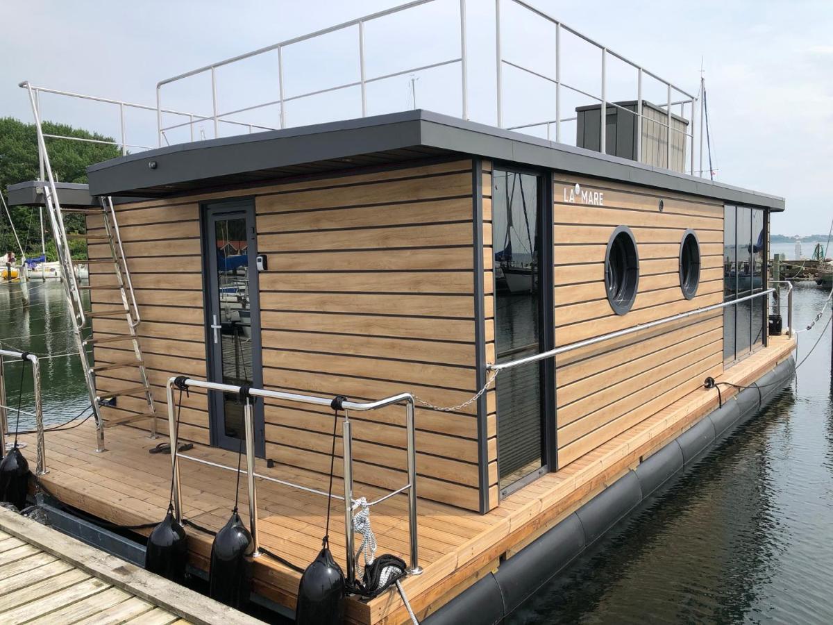 Hotel Hausboot-Lafe Flensburger Foerde Egernsund Exterior foto