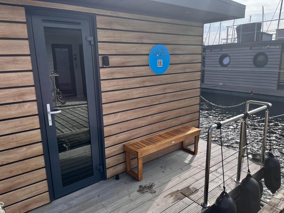 Hotel Hausboot-Lafe Flensburger Foerde Egernsund Exterior foto